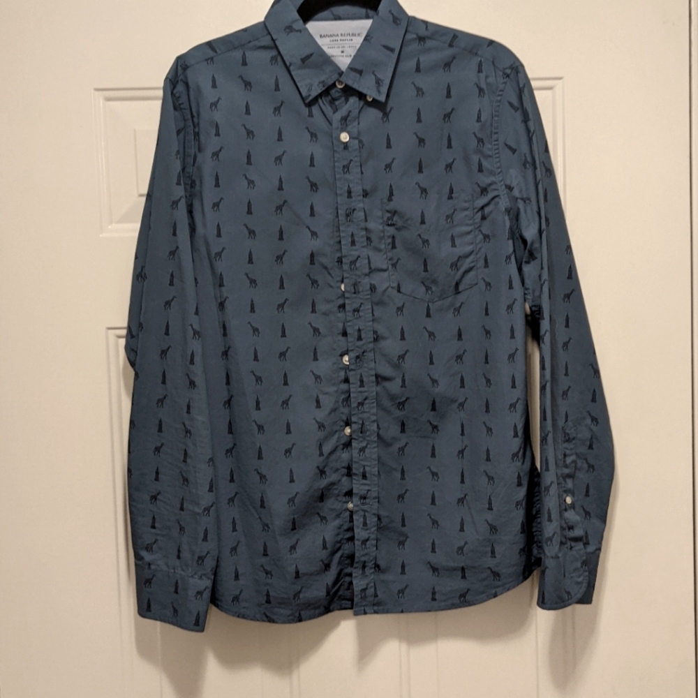 Banana republic long sleeve shirts